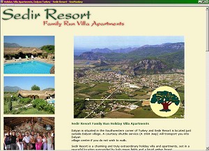 Sedir Resort Villa Apartments, Dalyan, Turkey.