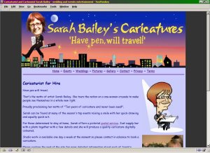 Sarah Bailey, Caricaturist